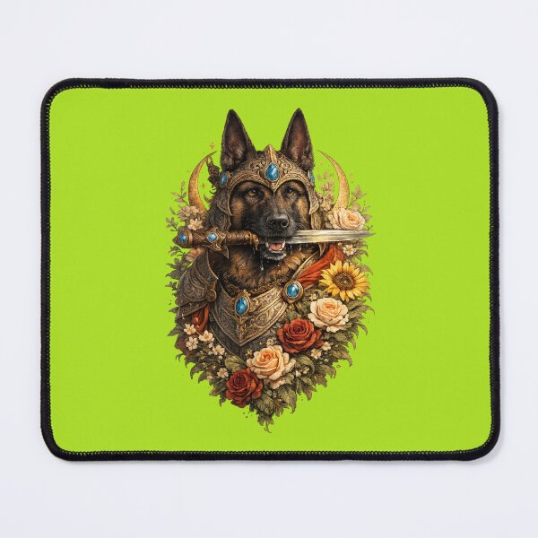 Item preview, Celestial Belgian Malinois Warrior designed and sold by Mosslume Studio.