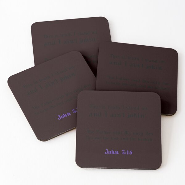Item preview, This truth I stand on... | John 3:16 designed and sold by kjson1.