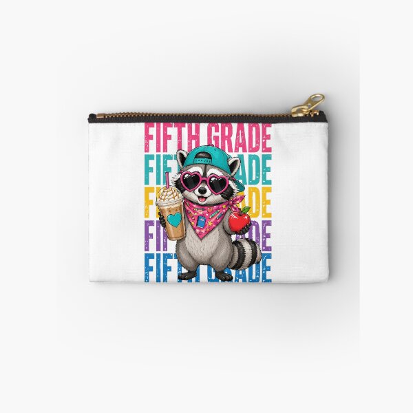 Item preview, Funny Back to School Raccoon Feral Fifth Grade 5th Grader designed and sold by BornBorn.