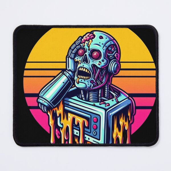 Item preview, Retro zombie robot designed and sold by Shirtabell.