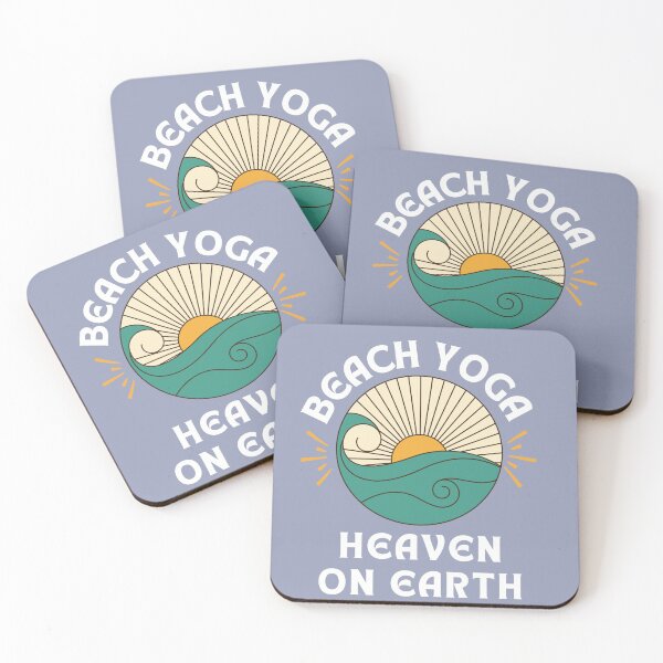 Item preview, Beach Yoga: Heaven on Earth  designed and sold by Mermaid's Treasure.