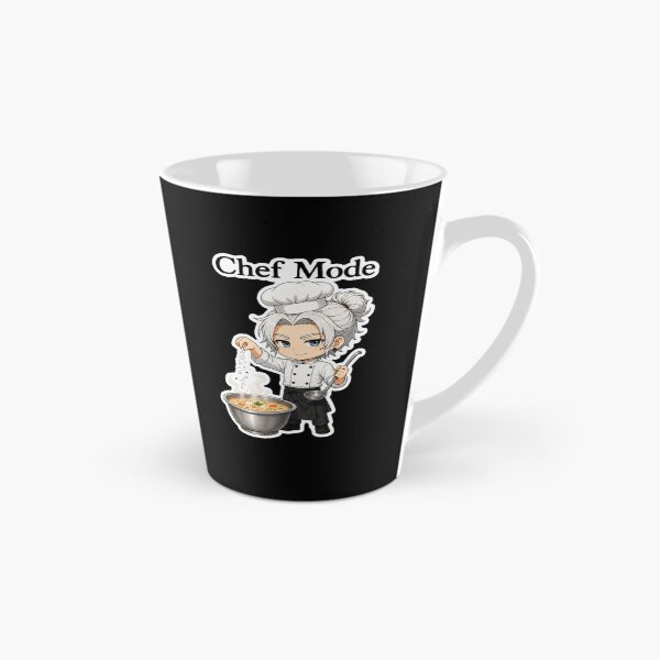 Item preview, Copy of Cute Anime Chef Mode Cooking Soup - Funny Foodie Gift.Black version. designed and sold by House of Rein.