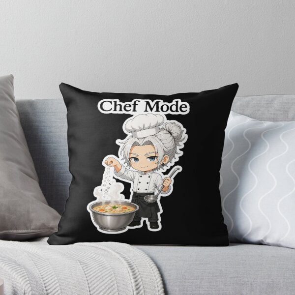 Item preview, Copy of Cute Anime Chef Mode Cooking Soup - Funny Foodie Gift.Black version. designed and sold by House of Rein.