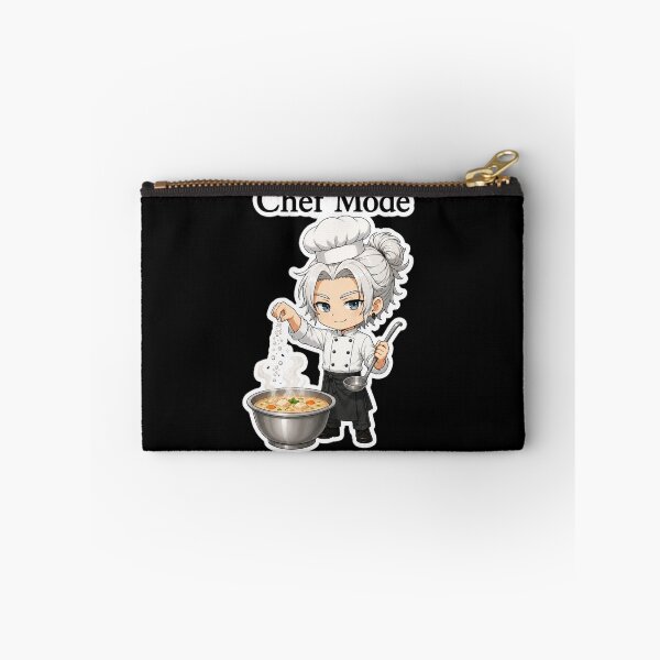 Item preview, Copy of Cute Anime Chef Mode Cooking Soup - Funny Foodie Gift.Black version. designed and sold by House of Rein.
