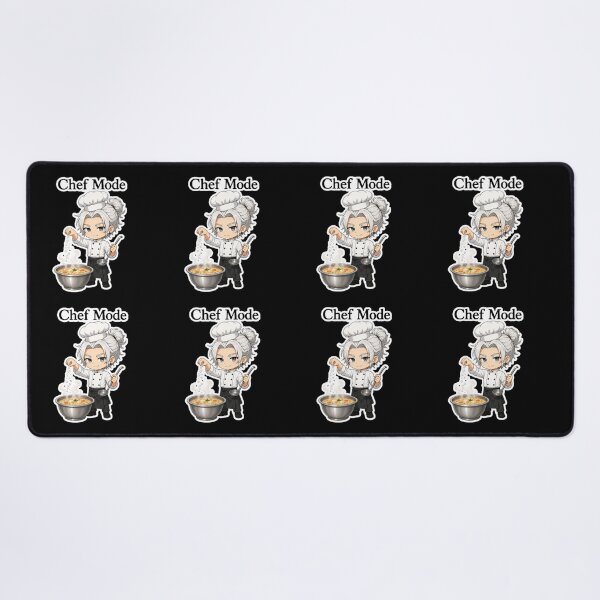 Item preview, Copy of Cute Anime Chef Mode Cooking Soup - Funny Foodie Gift.Black version. designed and sold by House of Rein.