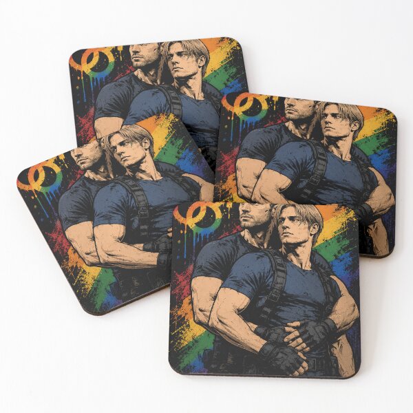 Item preview, Resident Evil - Leon x Chris designed and sold by DrFumaStone.