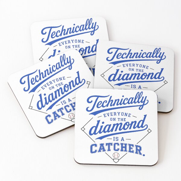Item preview, In Baseball everyone is a catcher designed and sold by Paper Snorkel.
