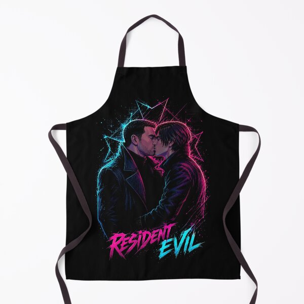 Item preview, Resident Evil - Leon X Chris Redfield Neon Cyberpunk designed and sold by DrFumaStone.