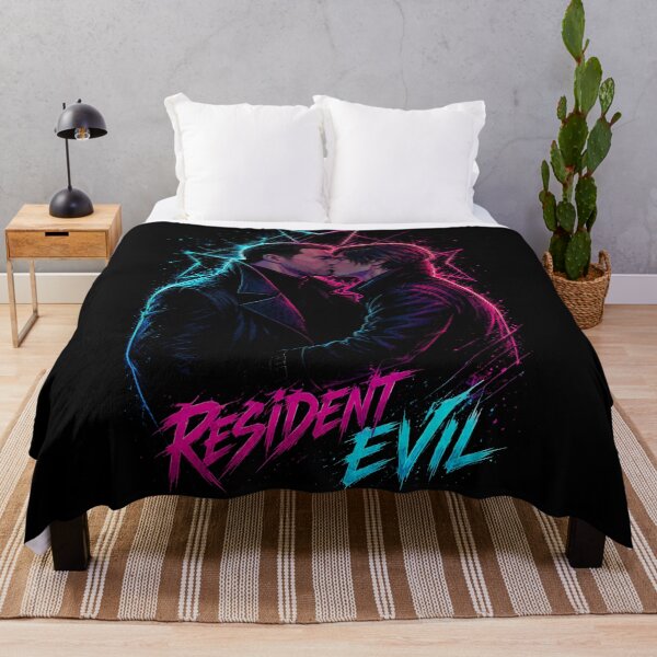 Item preview, Resident Evil - Leon X Chris Redfield Neon Cyberpunk designed and sold by DrFumaStone.