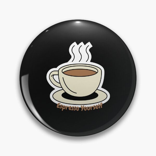 Item preview, Espresso Yourself | Minimalist Coffee Lover Design designed and sold by ArtivaaStudio.