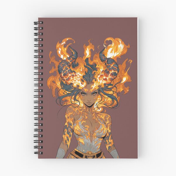 Item preview, Fire Ram Goddess designed and sold by MythicMood.