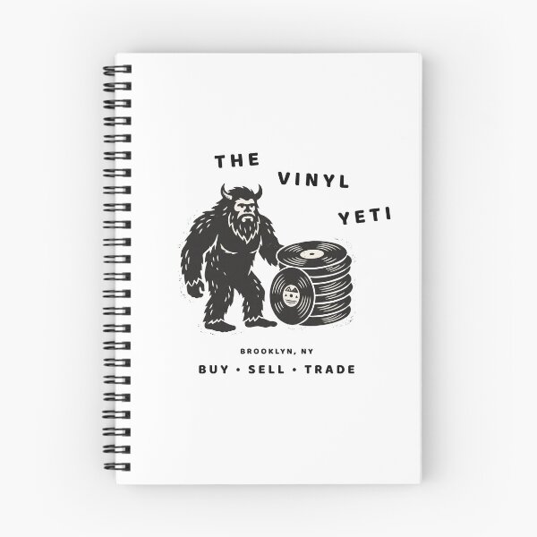 Item preview, The Vinyl Yeti – Vintage Record Store T-Shirt designed and sold by Klevertee.