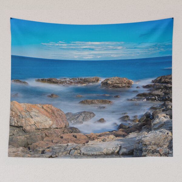 Item preview, Rocky Seaside with Blue Horizon designed and sold by Gerard Fornarotto.