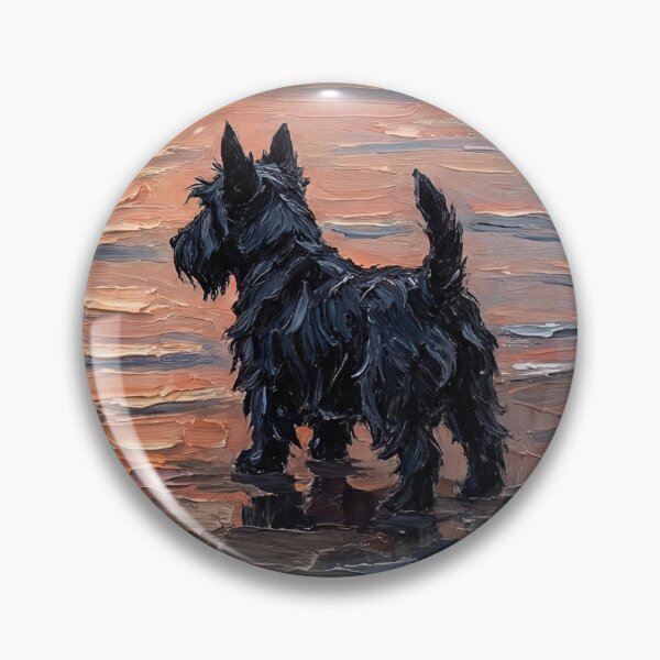 Item preview, Beach Night - Scottie designed and sold by AjaTrier.
