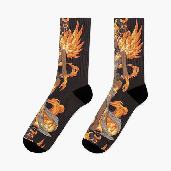 Item preview, Phoenix Goddess Spirit of Eternal Flame Fantasy Fire Art designed and sold by MythicMood.