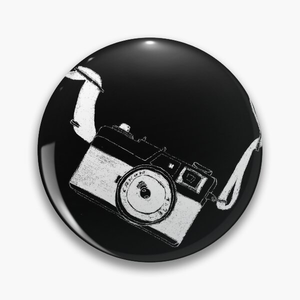 Item preview, The Analog Eye: Vintage Camera Line Art - Dark Version designed and sold by BarnBurns.