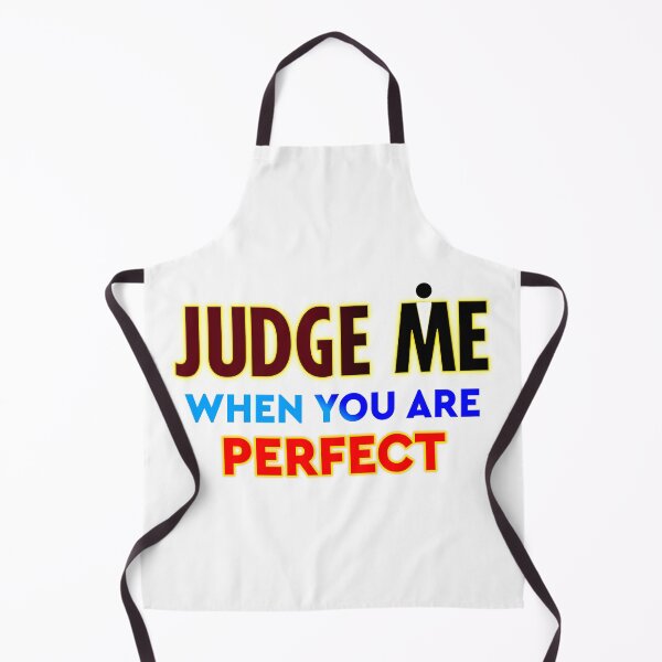 Item preview, Judge Me, when you are Perfect, Motivational Typography T-shirt Design designed and sold by T2T-ees.