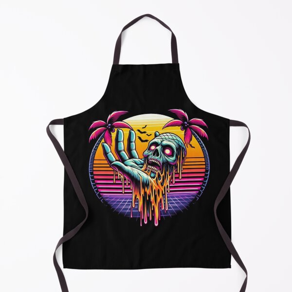 Item preview, Calavera zombie retro designed and sold by Shirtabell.