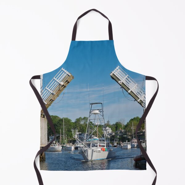 Item preview, Drawbridge and Boats in Harbor designed and sold by Gerard Fornarotto.