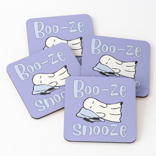 Item preview, Boo-ze snooze, sleeping ghost designed and sold by BritishDelights.
