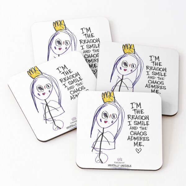 Item preview, I’m The Reason I Smile – Child Drawing Princess designed and sold by SAVR_PL.