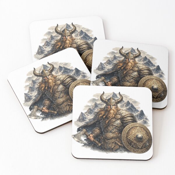 Item preview, Modern Viking Warrior Nordic Heritage Design designed and sold by NovaMoodCo.