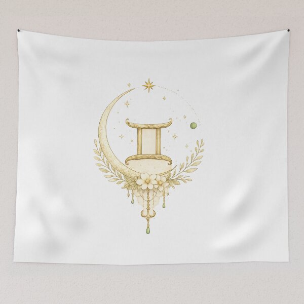 Item preview, Boho Gemini Zodiac designed and sold by NucciCollective.