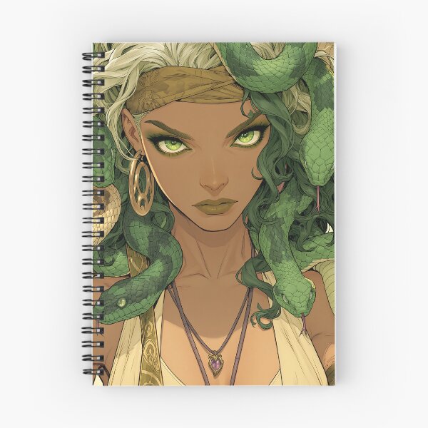 Item preview, Medusa Queen Greek Mythology Fantasy Art designed and sold by MythicMood.