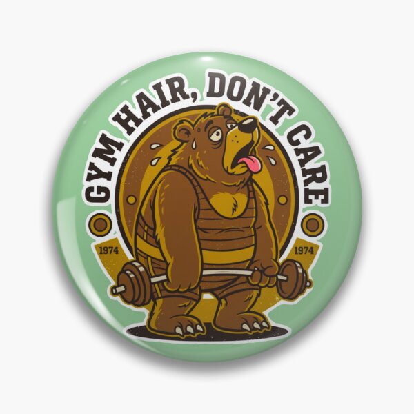 Item preview, Funny Gym Bear Gym Retro Workout Athletic Club designed and sold by SandyPlace.