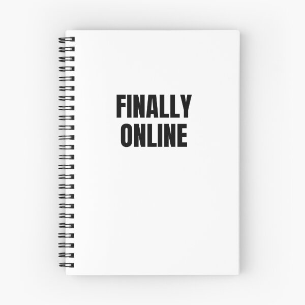 Item preview, Finally Online (Black) designed and sold by ShipCrewNation.