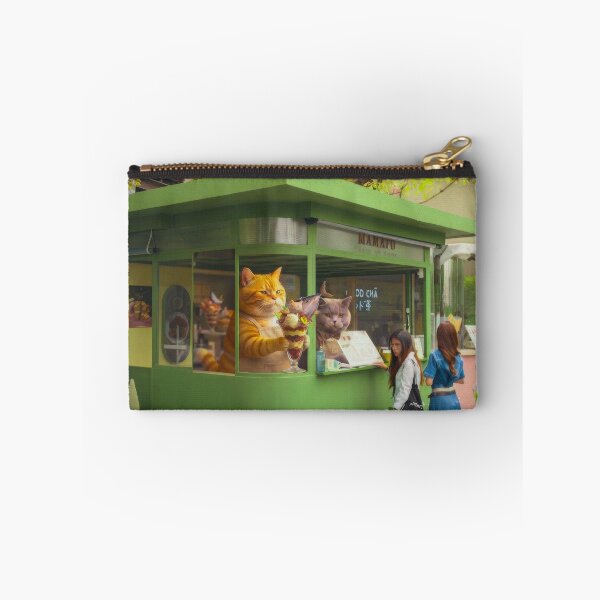 Item preview, Surreal Street Photography: Cat Barista and Customers designed and sold by PorfileJ.