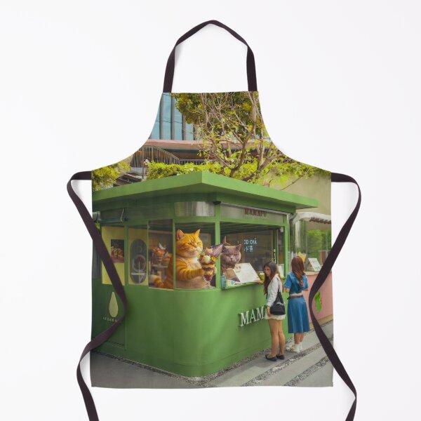 Item preview, Surreal Street Photography: Cat Barista and Customers designed and sold by PorfileJ.