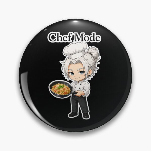 Item preview, Copy of Cute Anime Chef Mode Past.Black version. designed and sold by House of Rein.