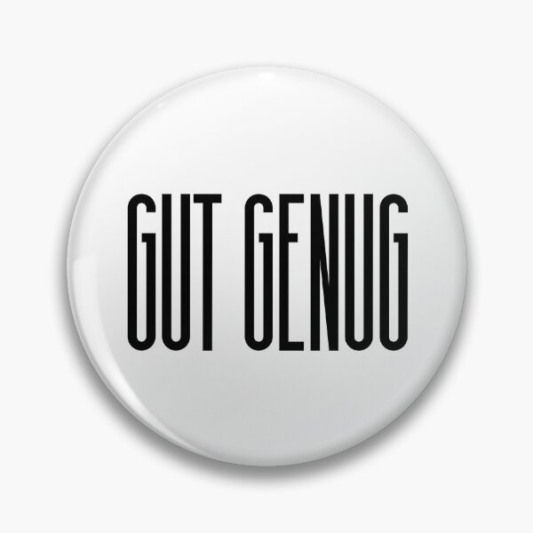 Item preview, Good Enough German Quote Tall Condensed Typography designed and sold by eMKa82.