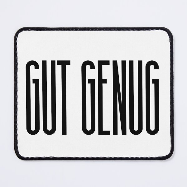 Item preview, Good Enough German Quote Tall Condensed Typography designed and sold by eMKa82.