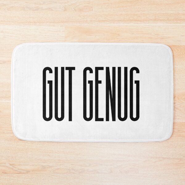 Item preview, Good Enough German Quote Tall Condensed Typography designed and sold by eMKa82.