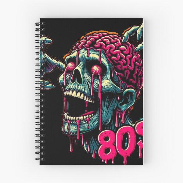 Item preview, Retro zombie skull designed and sold by Shirtabell.