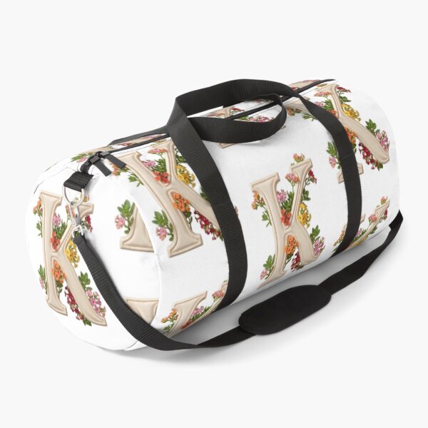 Item preview, Botanical Floral Letter K Monogram designed and sold by Helenaphotoart.