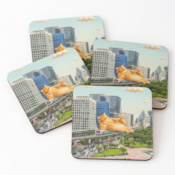 Item preview, Feline Skytrain Siesta designed and sold by PorfileJ.