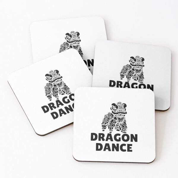 Item preview, DRAGON DANCE - BLACK designed and sold by ArtsyCity.