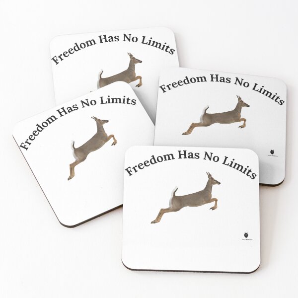 Item preview, Bound for Freedom | Leaping Deer designed and sold by Bwolf1956.