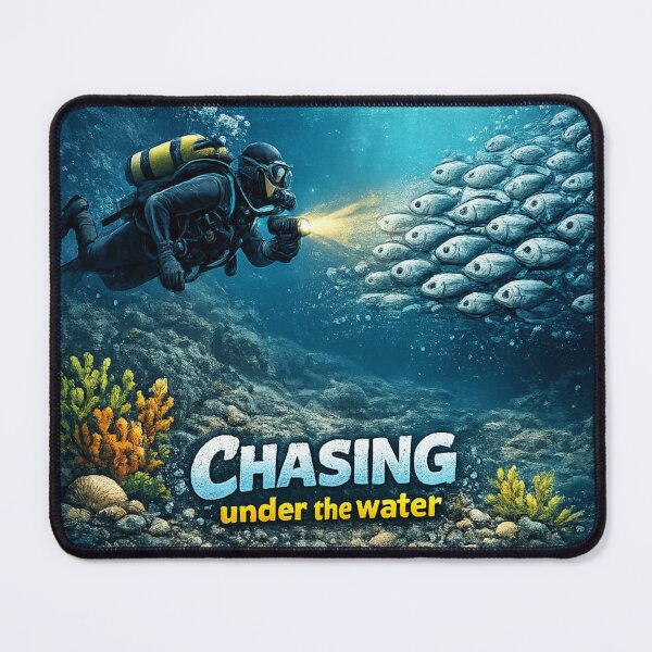 Item preview, Chasing underwater designed and sold by urbanshop7.