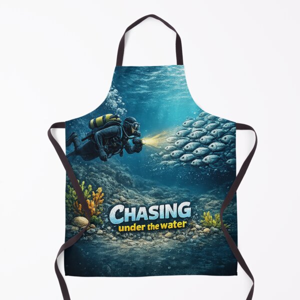 Item preview, Chasing underwater designed and sold by urbanshop7.