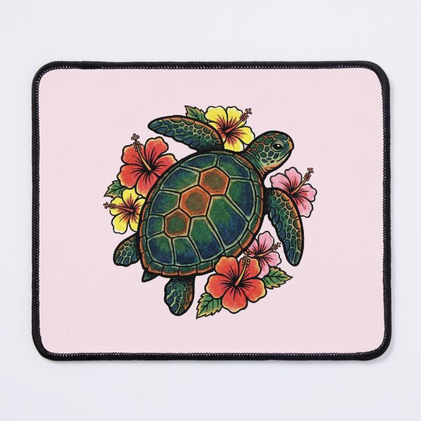 Item preview, Turtle Hawaiian Floral designed and sold by Windmill Wildflowers.
