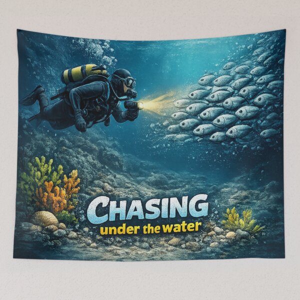 Item preview, Chasing underwater  designed and sold by urbanshop7.
