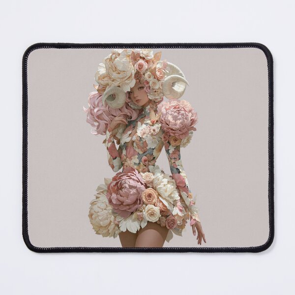 Item preview, Bloom Goddess  Floral Fantasy Portrait designed and sold by MythicMood.
