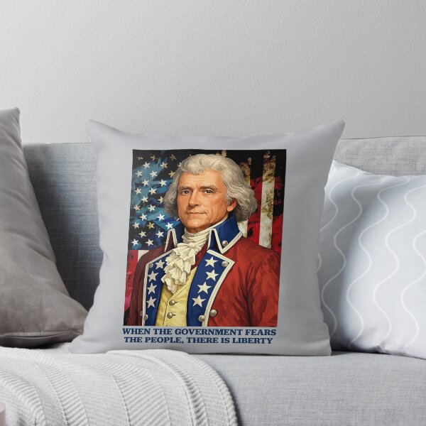 Item preview, Thomas Jefferson - When Government Fears the People, There is Liberty designed and sold by krewyork.