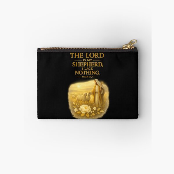 Item preview, I Lack Nothing | Psalm 23:1 Faith-Inspired Christian Design designed and sold by KINGDOM GOLD STUDIO.