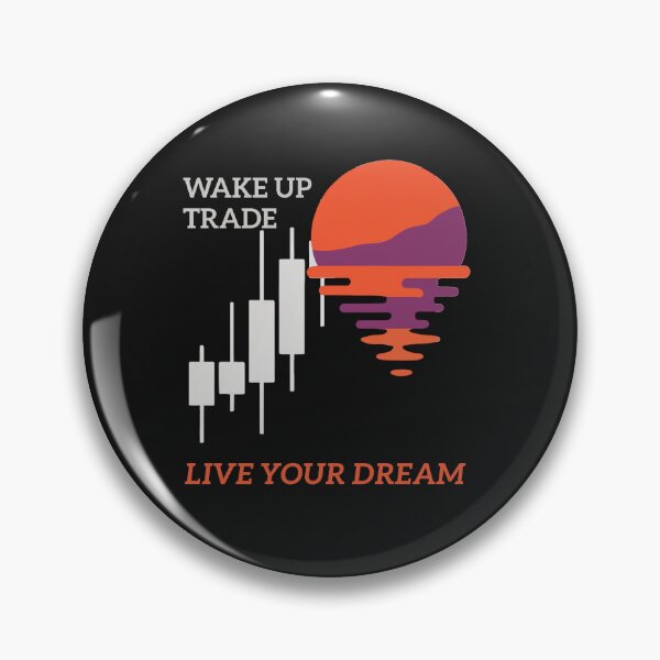 Item preview, Wake up Trade Live Your Dream investing crypto stocks trader designed and sold by Reverielook.
