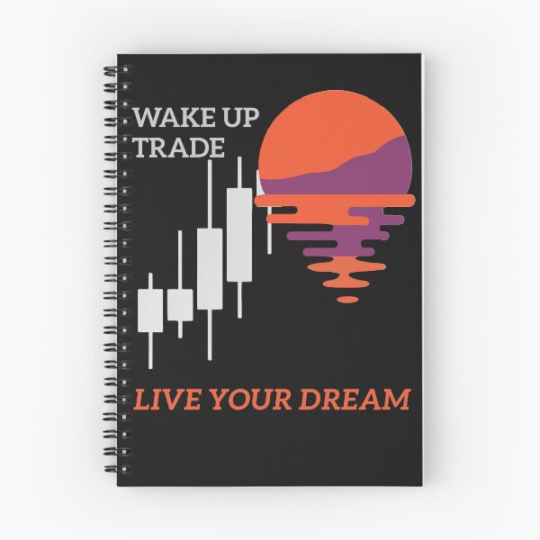 Item preview, Wake up Trade Live Your Dream investing crypto stocks trader designed and sold by Reverielook.